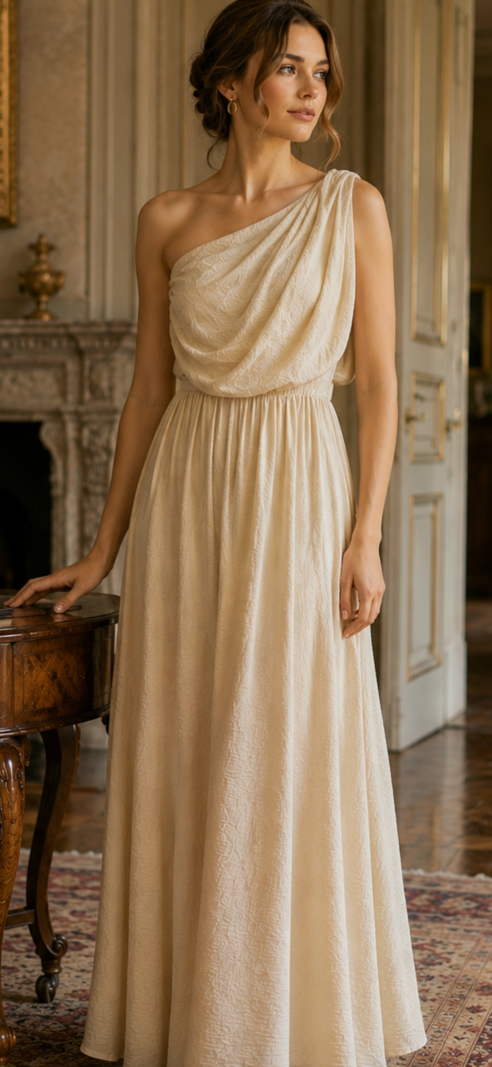 grecian style evening dresses uk Sleeveless Grecian Style Formal Evening Dress